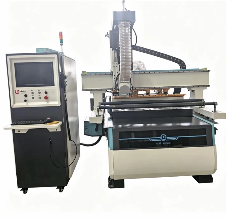 Woodworking ATC CNC Cutting Machine Vacuum Table For Wardrobe Door Processing