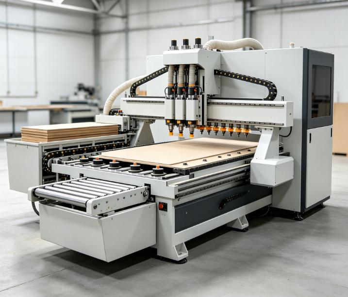 Automatic Loading Woodworking Machine