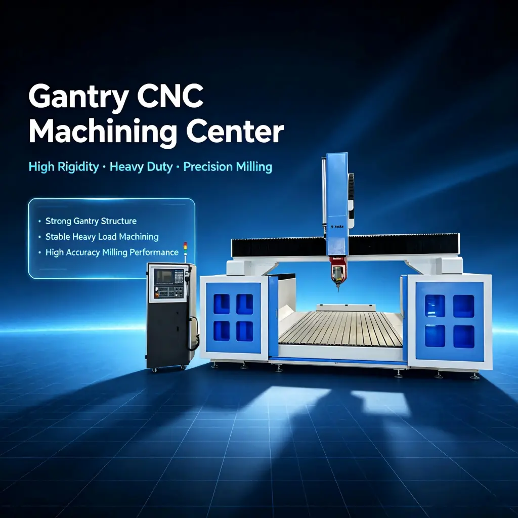 High Configuration And Good Working 5 Axis Machining Center For Large Size Ca...