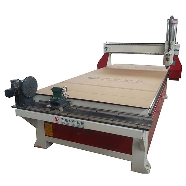 Rotary 3d Cnc Router With 20cm Diameter Rotary For 3d Sculpture Engraving factory