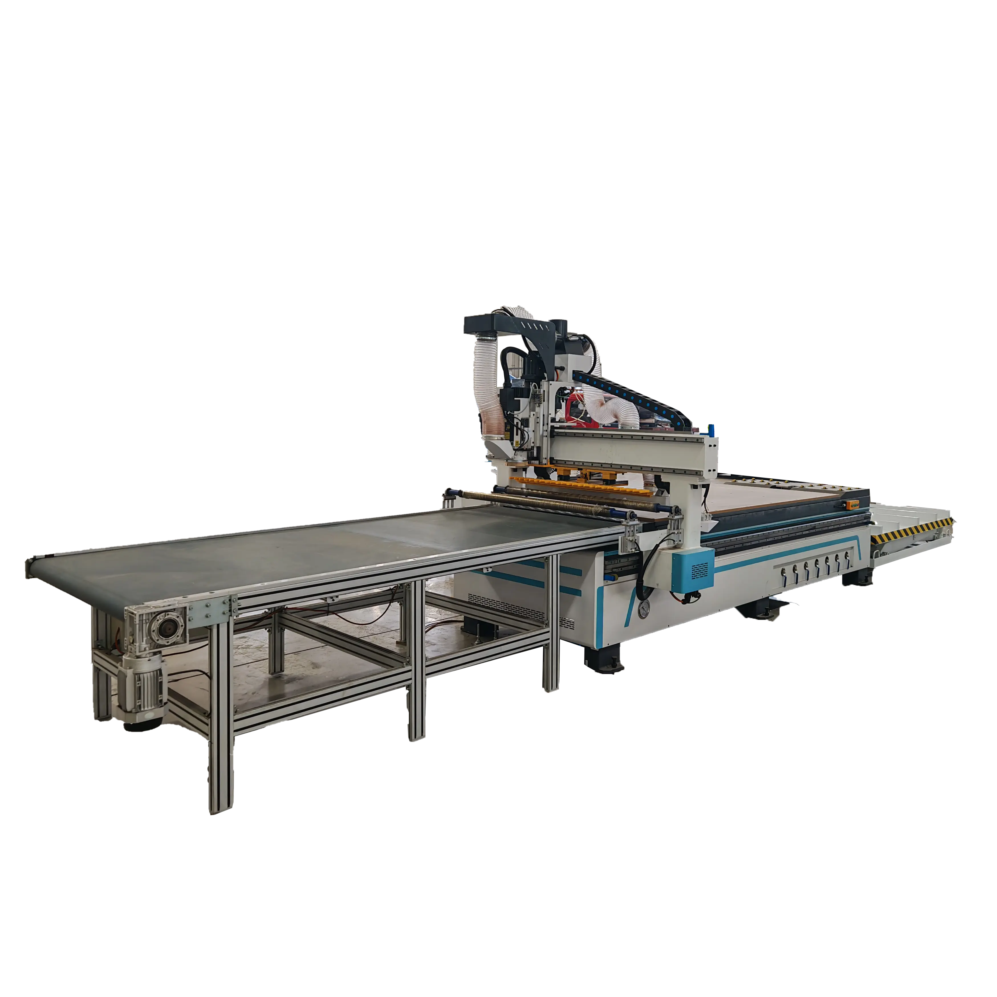 Auto Loading Unloading ATC Cnc Router With 12 Tool Magazine