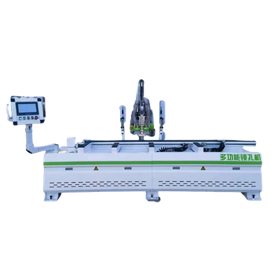 Wood Door Lock Holes Cnc Drilling Machine For Wood Door Industry