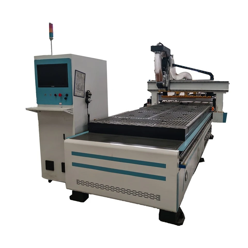 Straight Line 12 Tool Magazine ATC Cnc Router factory
